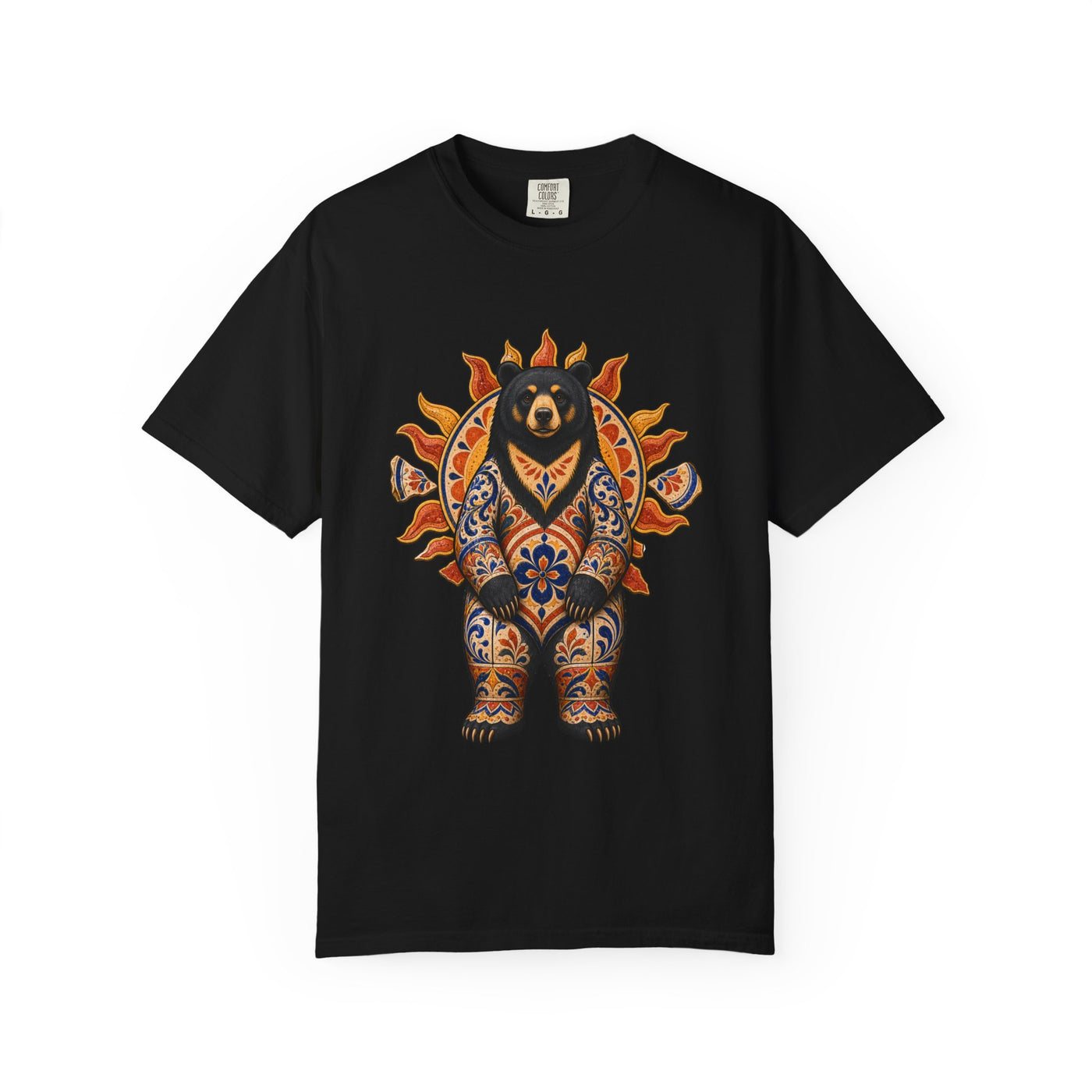 Folk Ceramic Sun Bear Graphic Tee