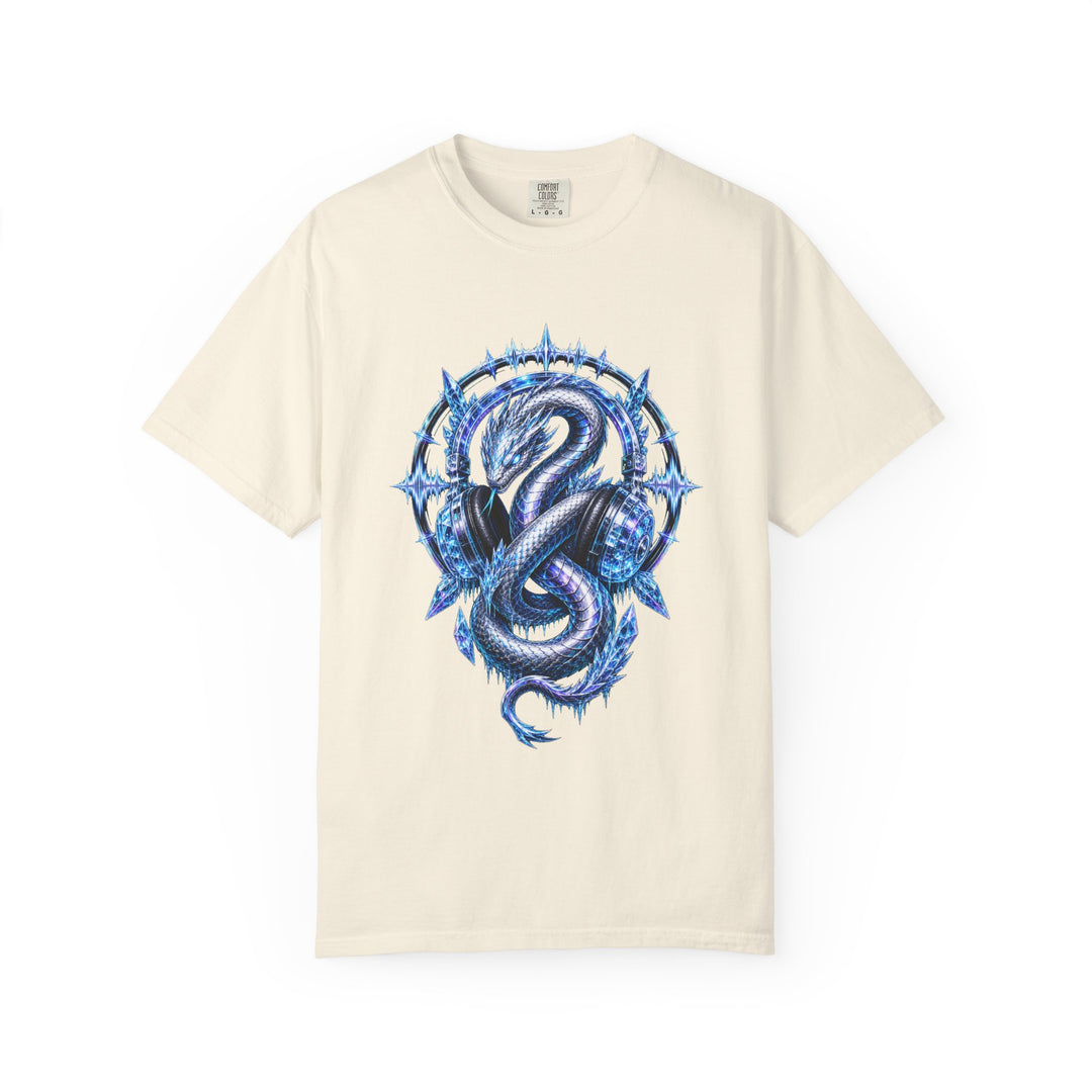 Y2K Frost Serpent Graphic Tee