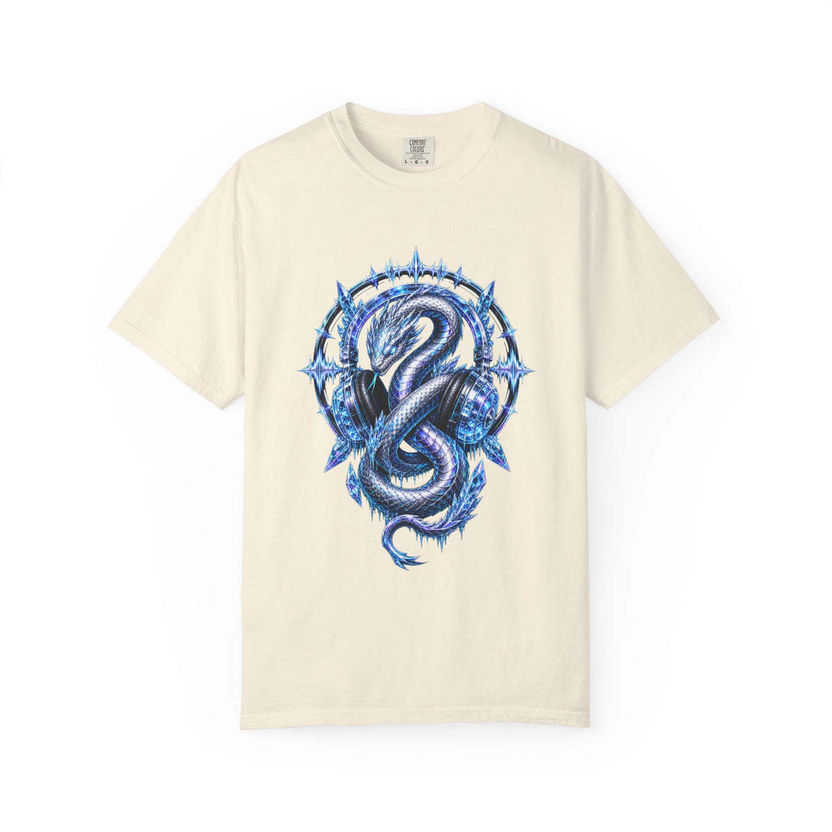 Y2K Frost Serpent Graphic Tee