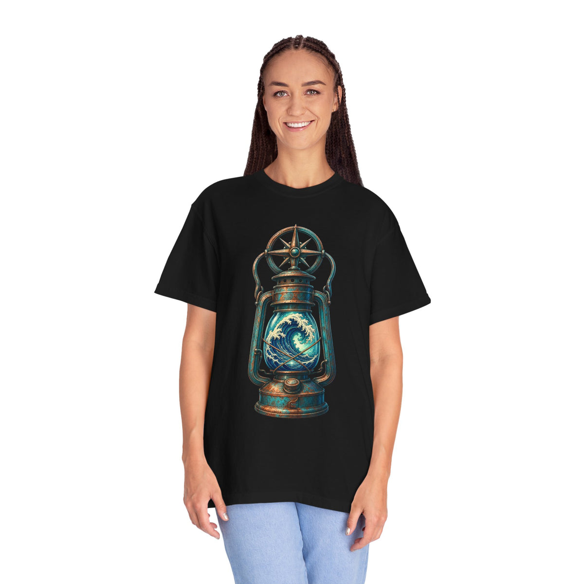 Storm Lantern Ocean Relic Graphic Tee