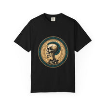 Gothic Skull Medallion T-Shirt Graphic