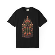 Gothic Peach Cactus Shrine Graphic Tee