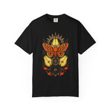 Tangerine Tiger Moth Compass Graphic Tee