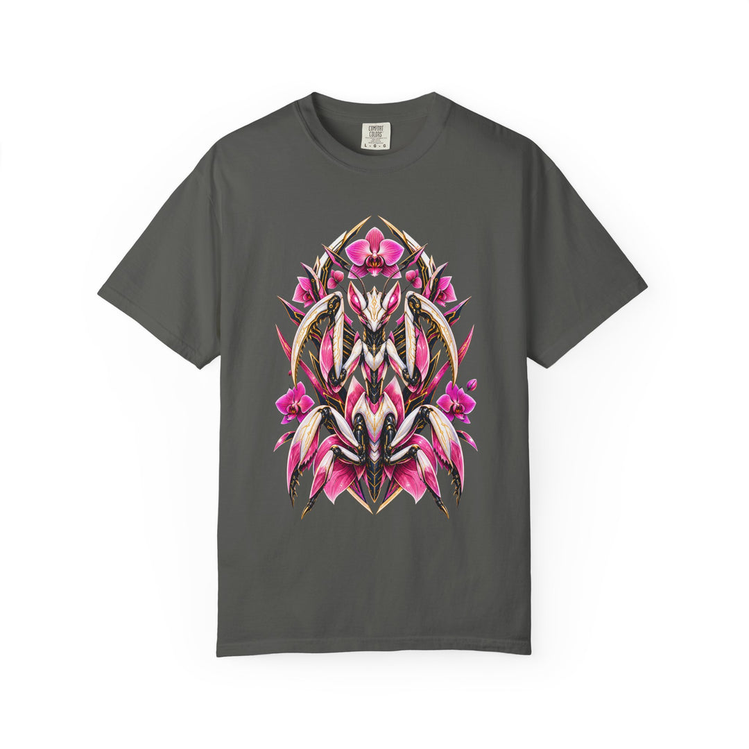 Cyber Orchid Mantis T-Shirt Graphic