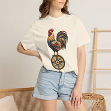 Folk Compass Rooster Graphic Tee