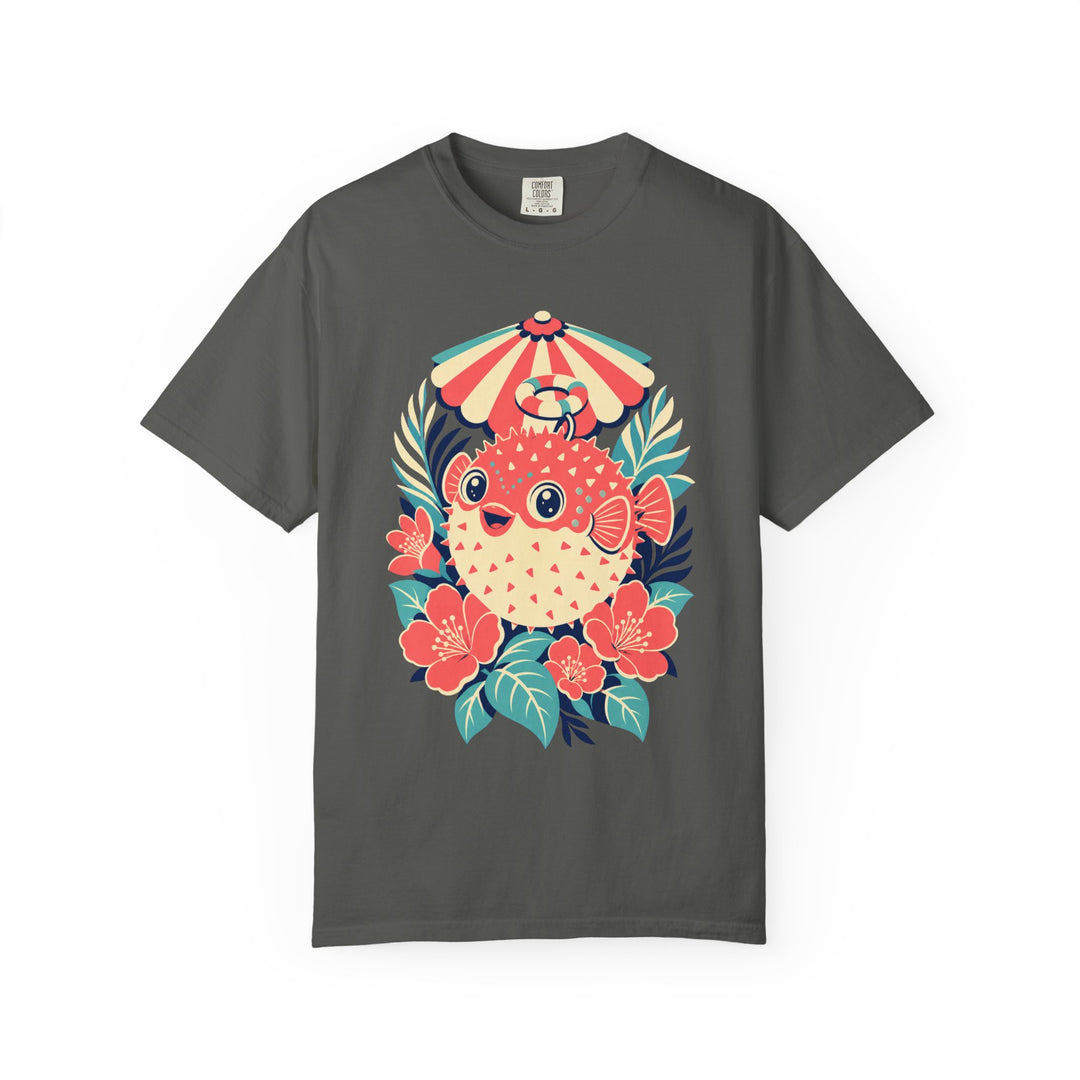 Cabana Guava Pufferfish Graphic Tee