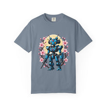 Cherry Blossom Robot Moon T-Shirt Graphic
