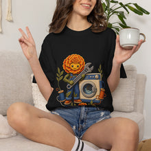 Embroidered Laundromat Marigold Wrench T-Shirt Graphic