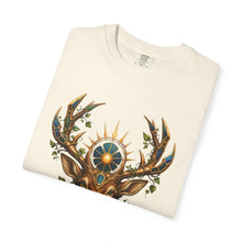 Solarpunk Stag Automaton Graphic Tee