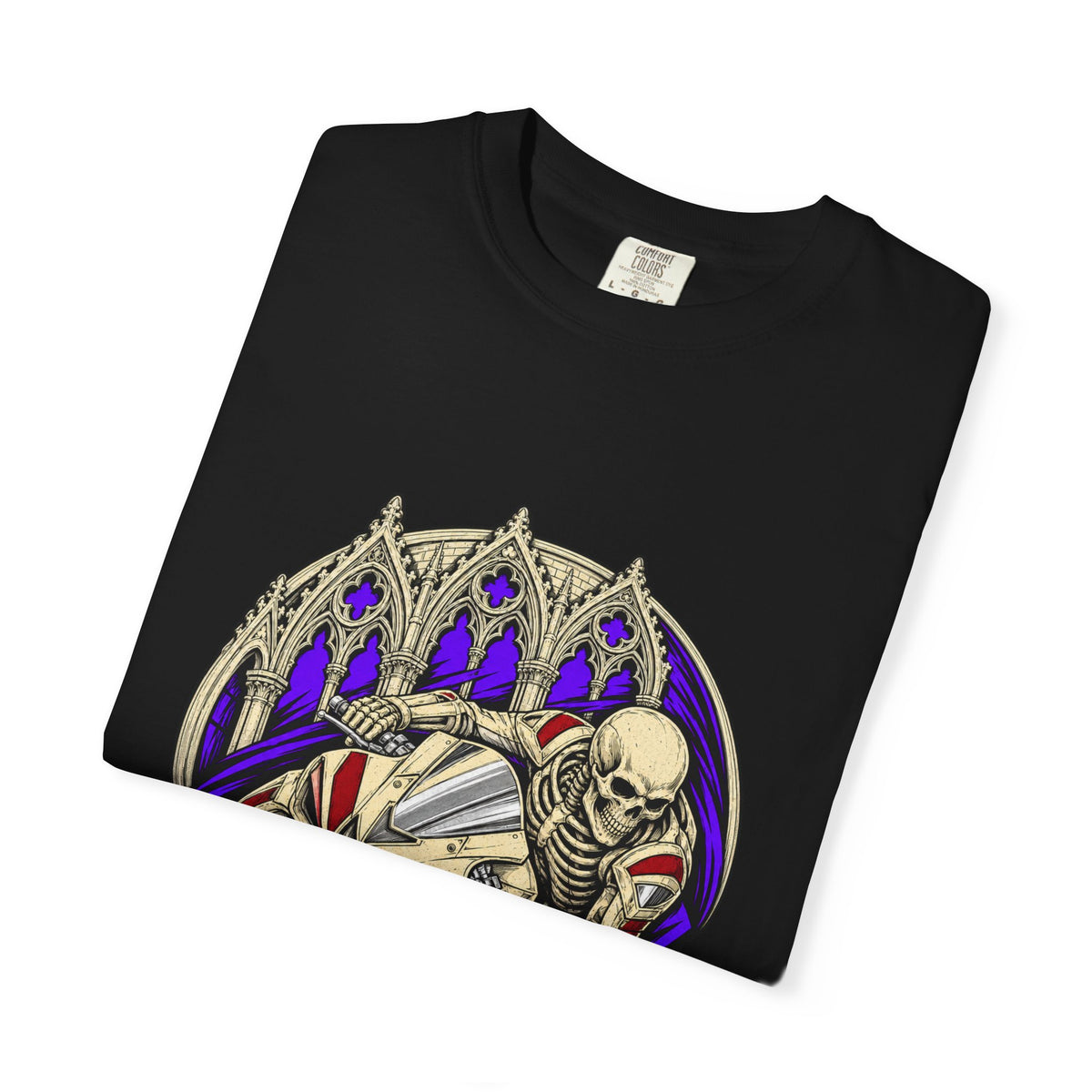 Reaper's Hairpin Gothic Motorcycle Graphic Tee