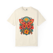 Psychedelic Hibiscus Moth Graphic Tee