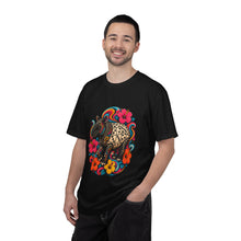 Psychedelic Hibiscus Domino Tapir T-Shirt Graphic