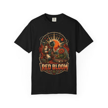 Red Bloom Space Botanist T-Shirt Graphic