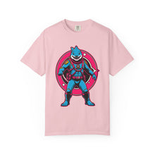 Shark Astronaut Retro Space T-Shirt Graphic