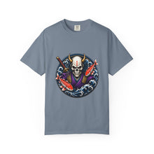 Horned Skull Koi Crest T-Shirt Graphic