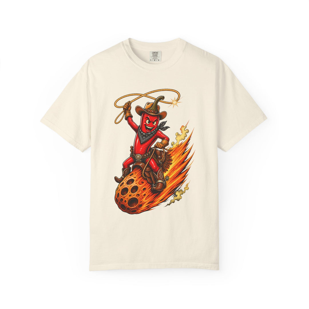 Cosmic Chili Rodeo Rider T-Shirt Graphic