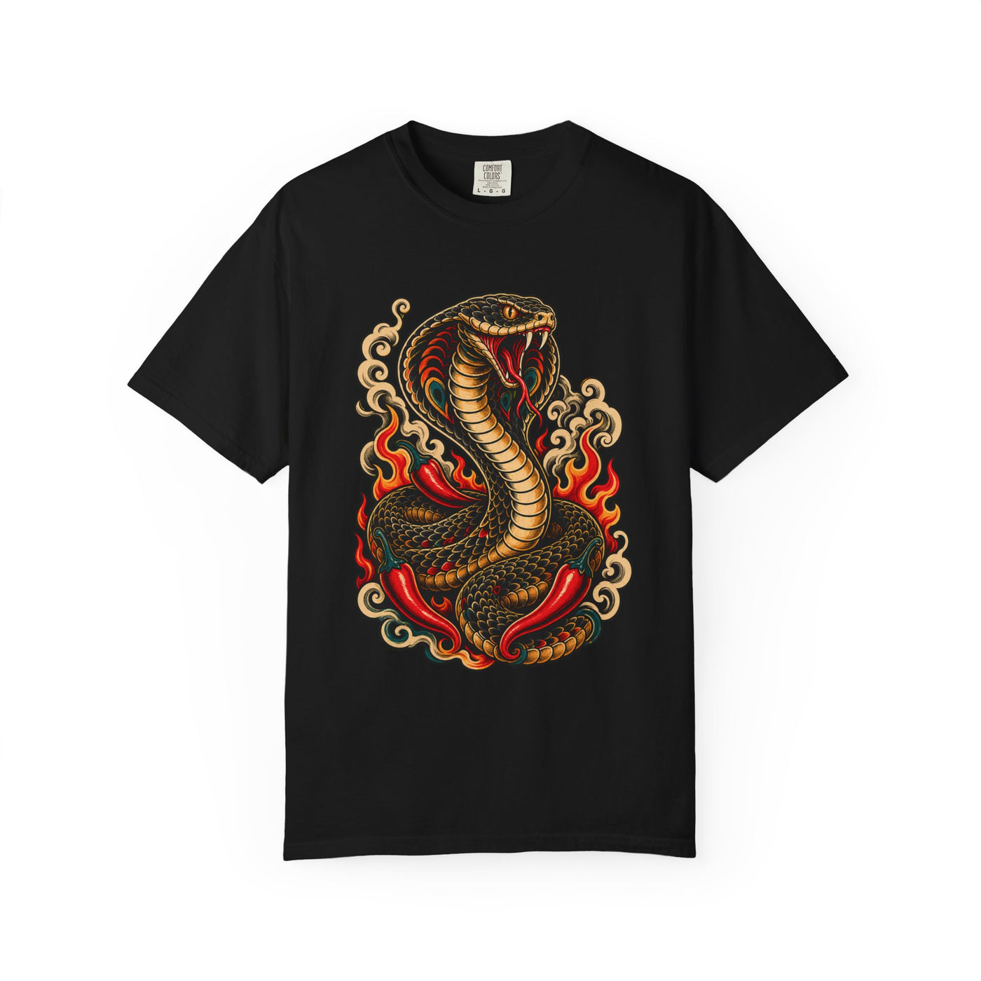 Tattoo Flash Chili Cobra Graphic Tee