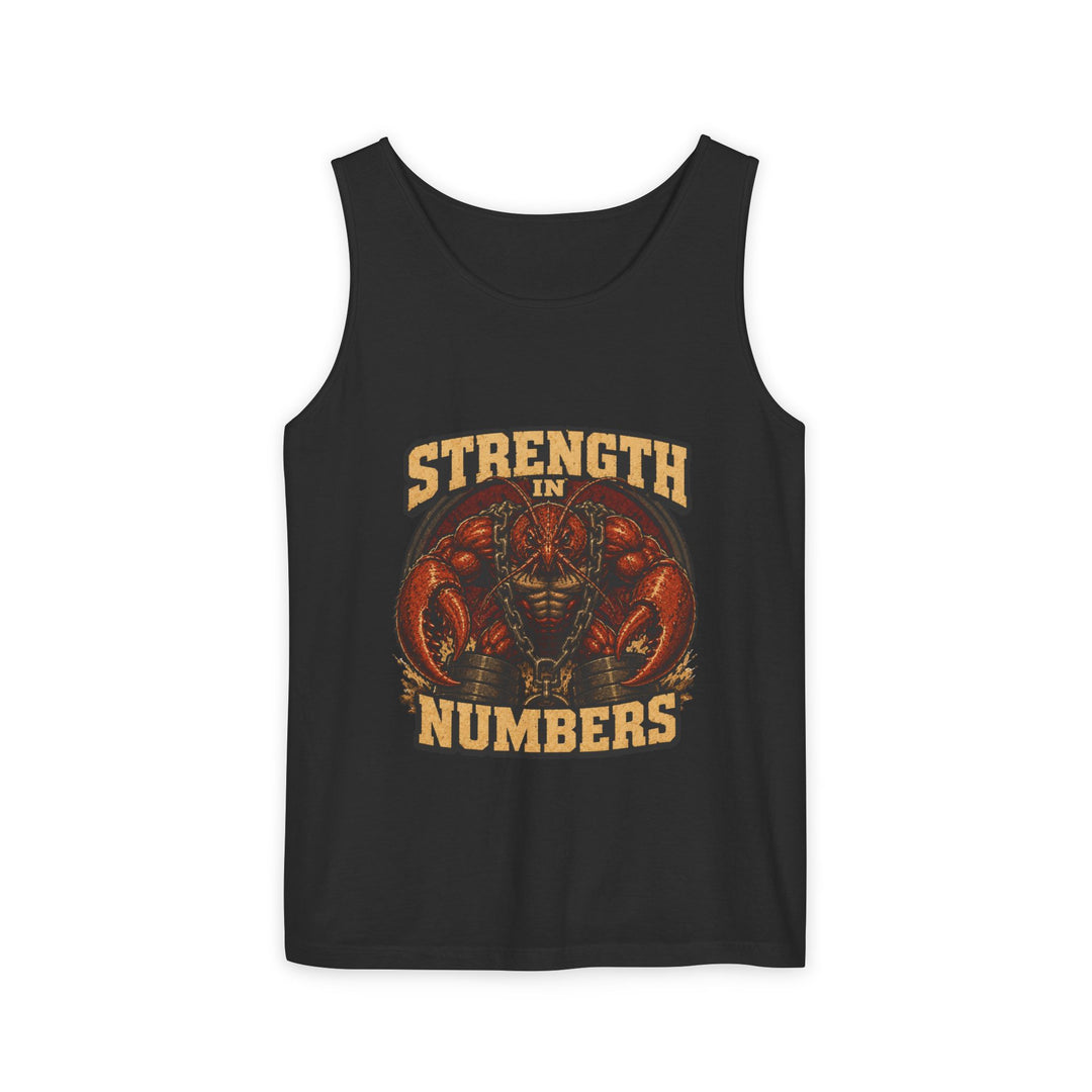 Strength in Numbers Lobster Black Workout Tank