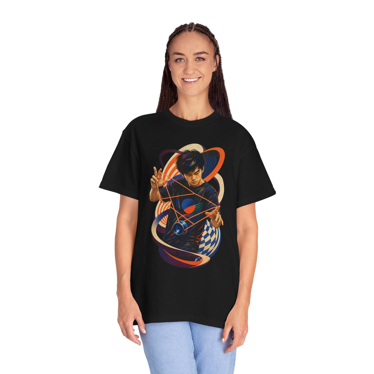 Orbit String Competitive Yo-Yo Risograph Graphic Tee