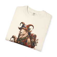 Quilted Highland Picnic Lantern Goat T-Shirt Graphic