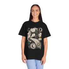 Blackwork Comet Sewing Machine T-Shirt Graphic