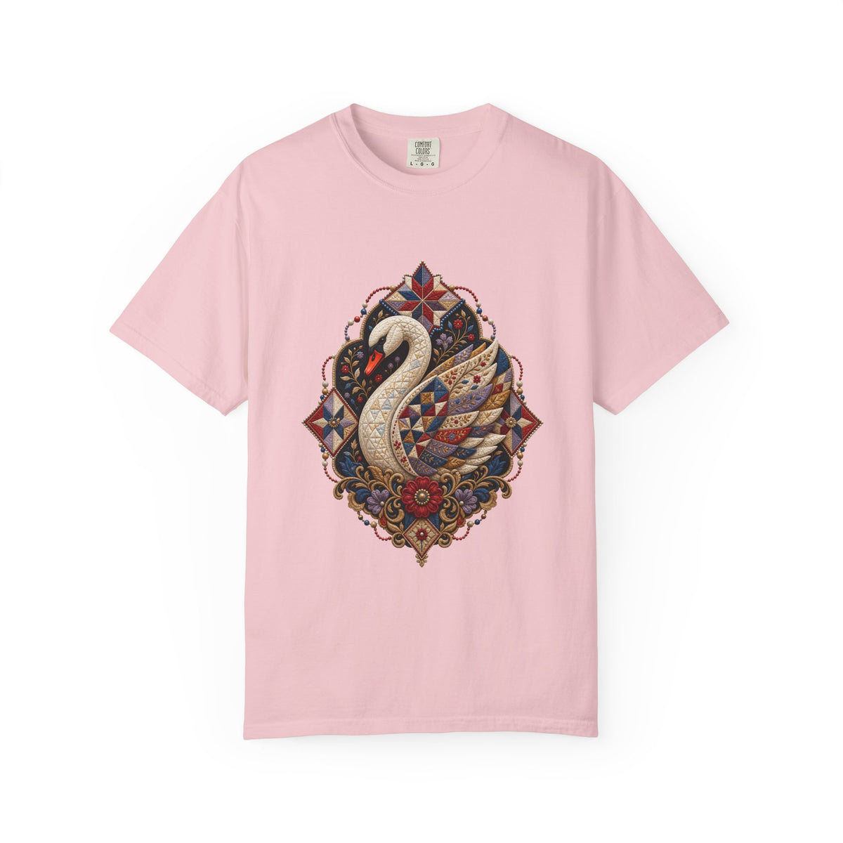 Neo-Craft Quilted Swan Relic Graphic Tee
