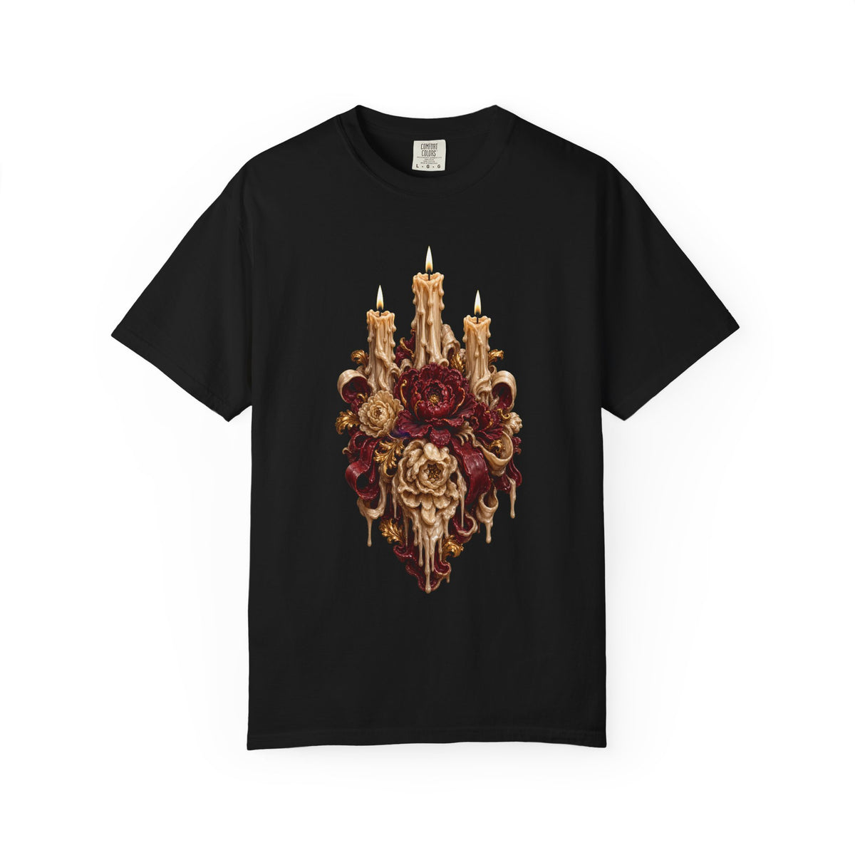 Wax Cathedral Bouquet Baroque Still Life Graphic Tee