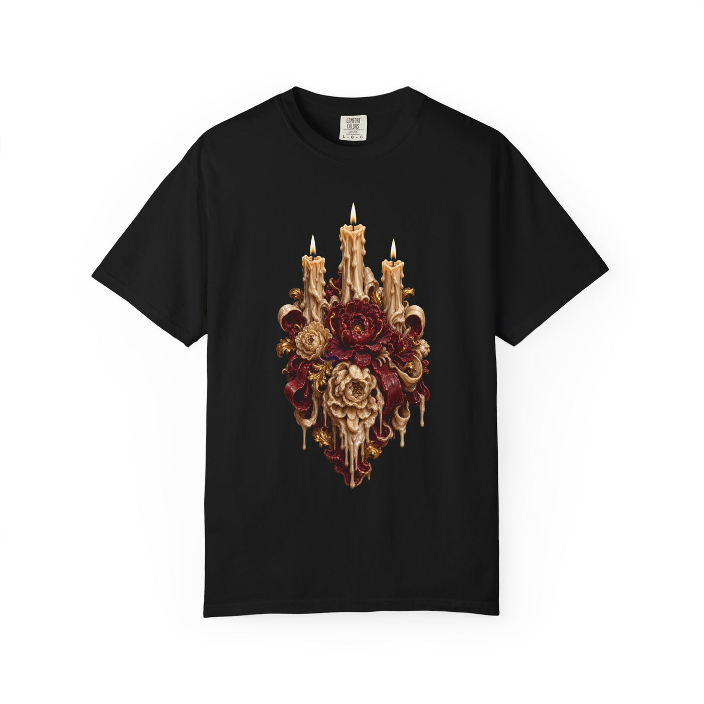 Wax Cathedral Bouquet Baroque Still Life Graphic Tee