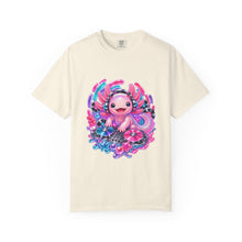 Gummy Pop Axolotl DJ T-Shirt Graphic
