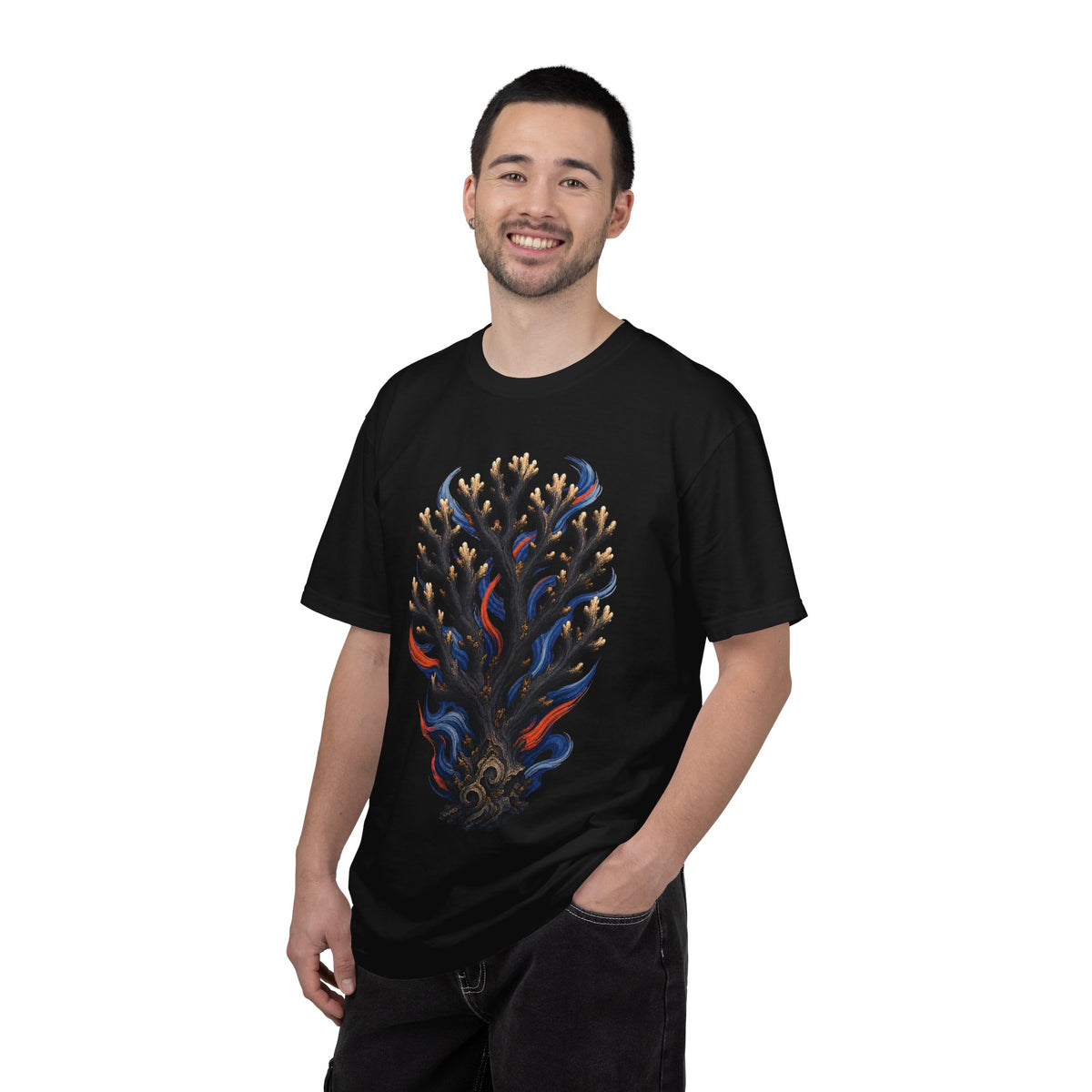 Black Coral Crown Current Graphic Tee