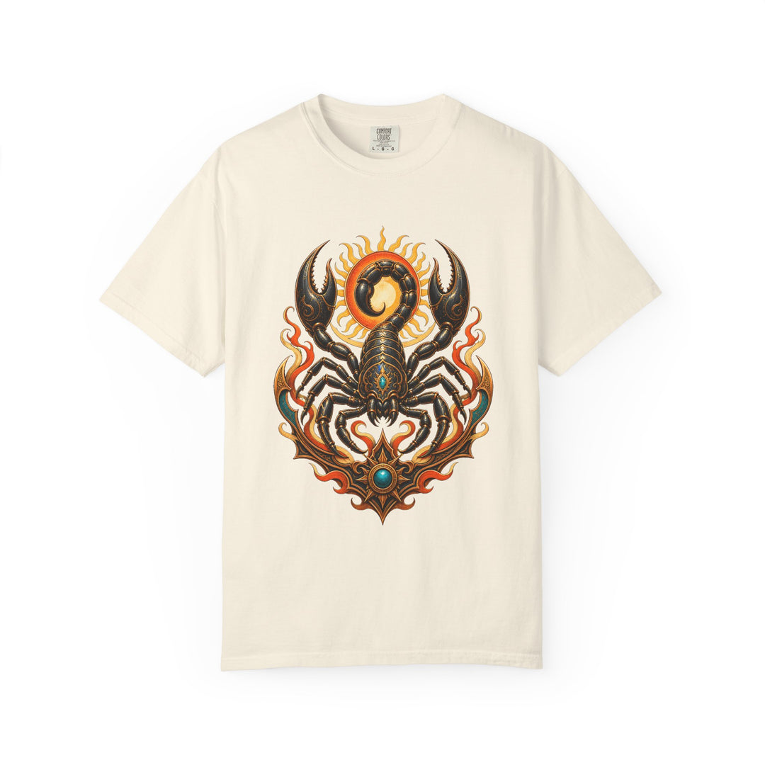 Desert Mirage Scorpion Crest Graphic Tee
