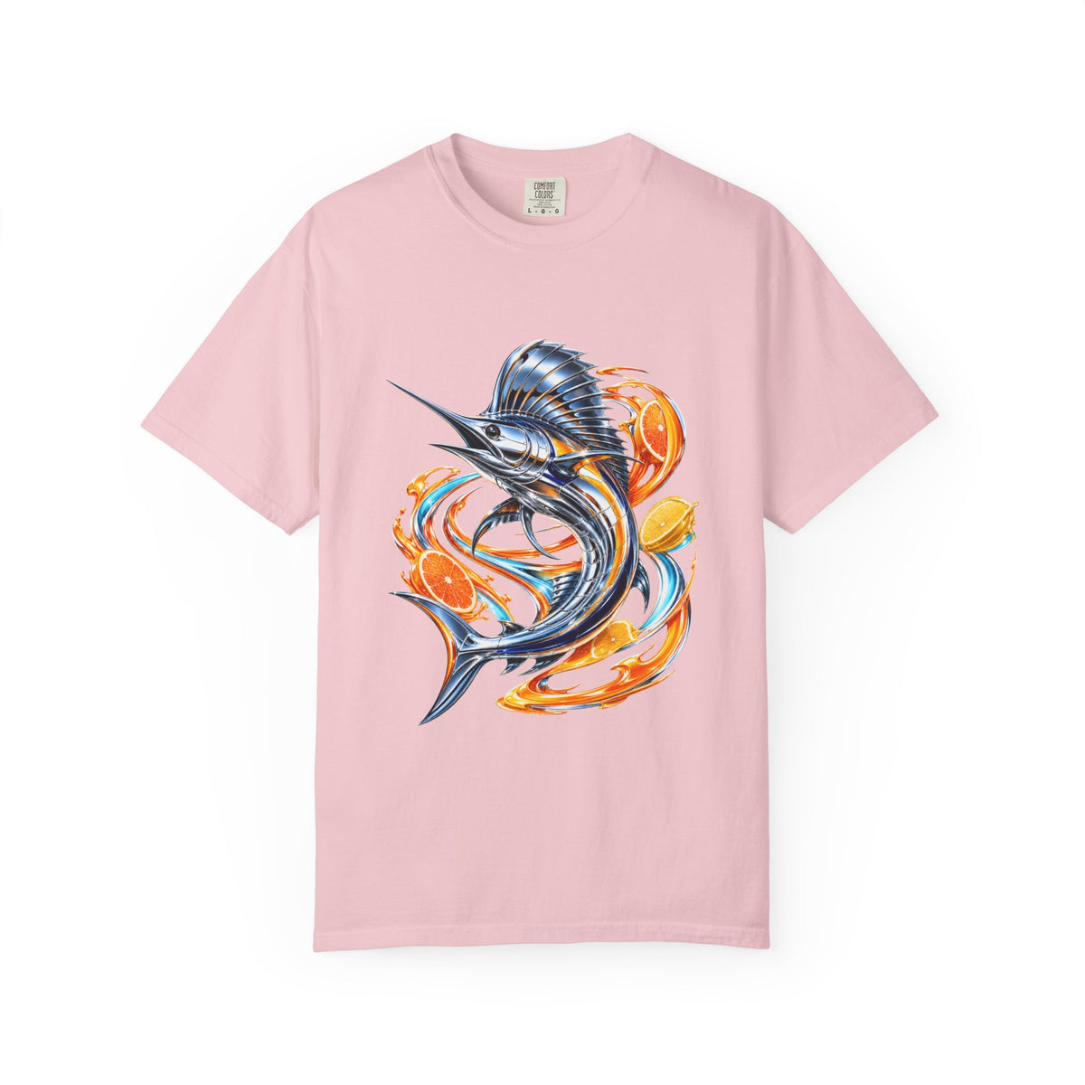 Chrome Citrus Swordfish Racer Graphic Tee