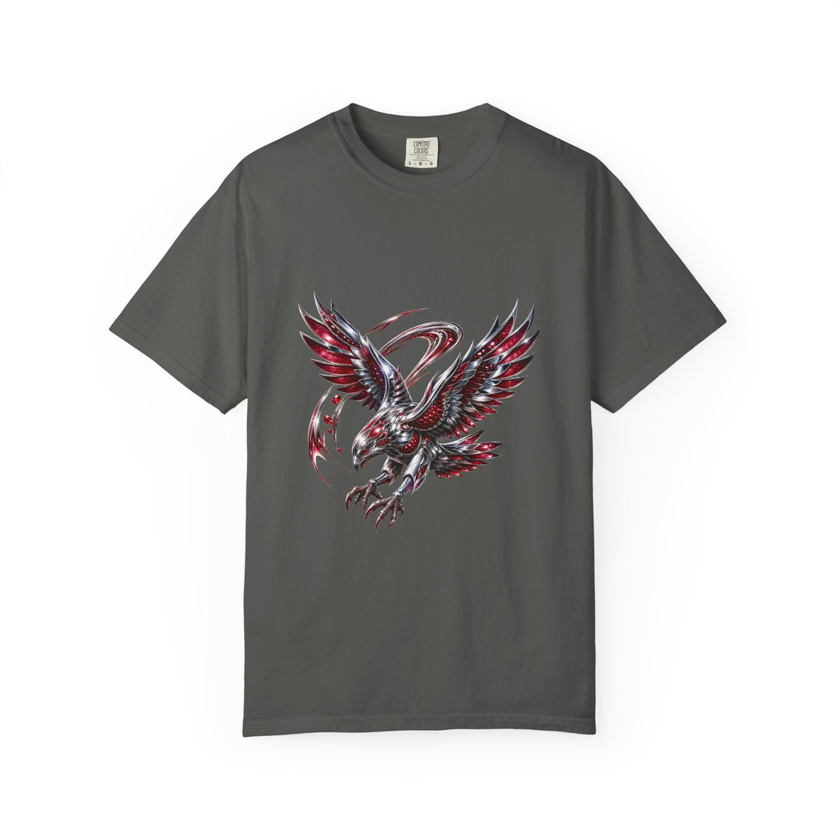Chrome Pomegranate Falcon Diver Graphic Tee