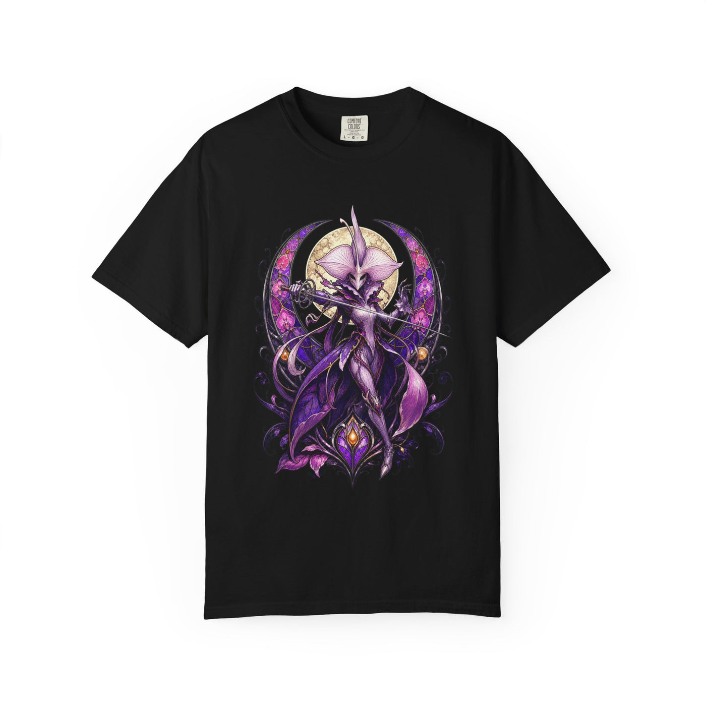 Violet Orchid Duelist T-Shirt Graphic