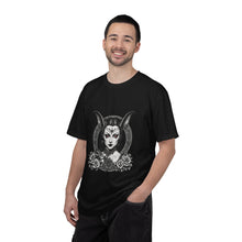 Gothic Vampire Portrait Halo T-Shirt Graphic