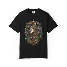 Zebra Orchid Machine T-Shirt Graphic