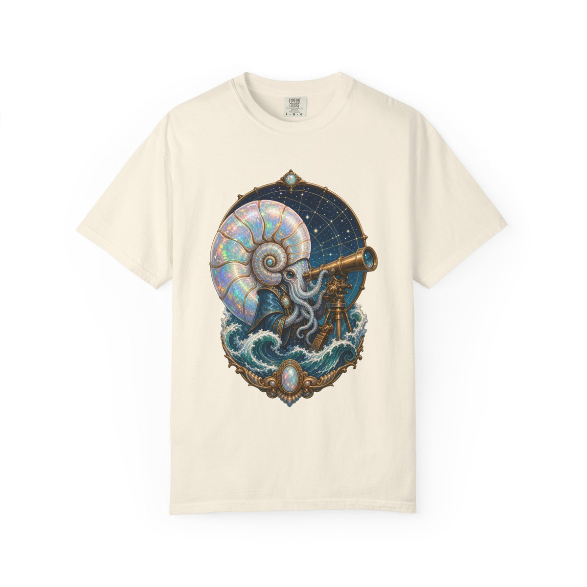 Opal Nautilus Astronomer Graphic Tee