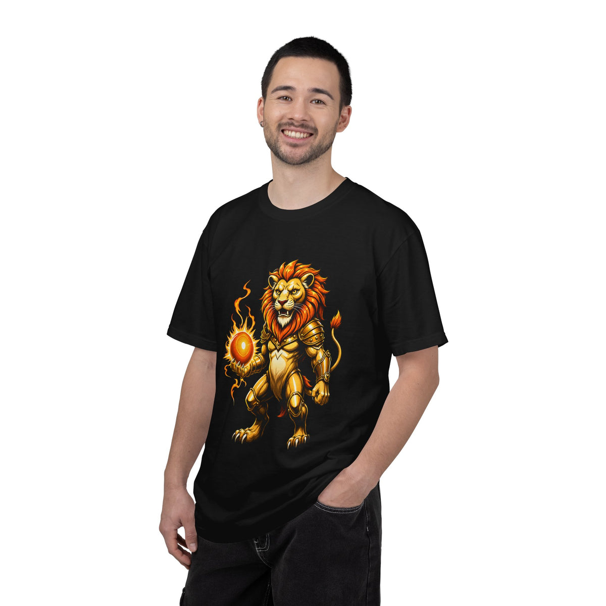 Solar Lion Warrior T-Shirt Graphic