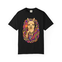Psychedelic Checker Alpaca Graphic Tee