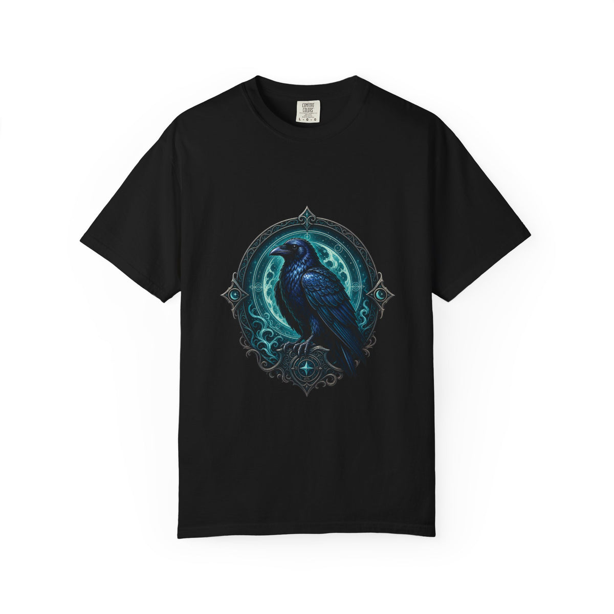 Arcane Raven Moon Crest T-Shirt Graphic