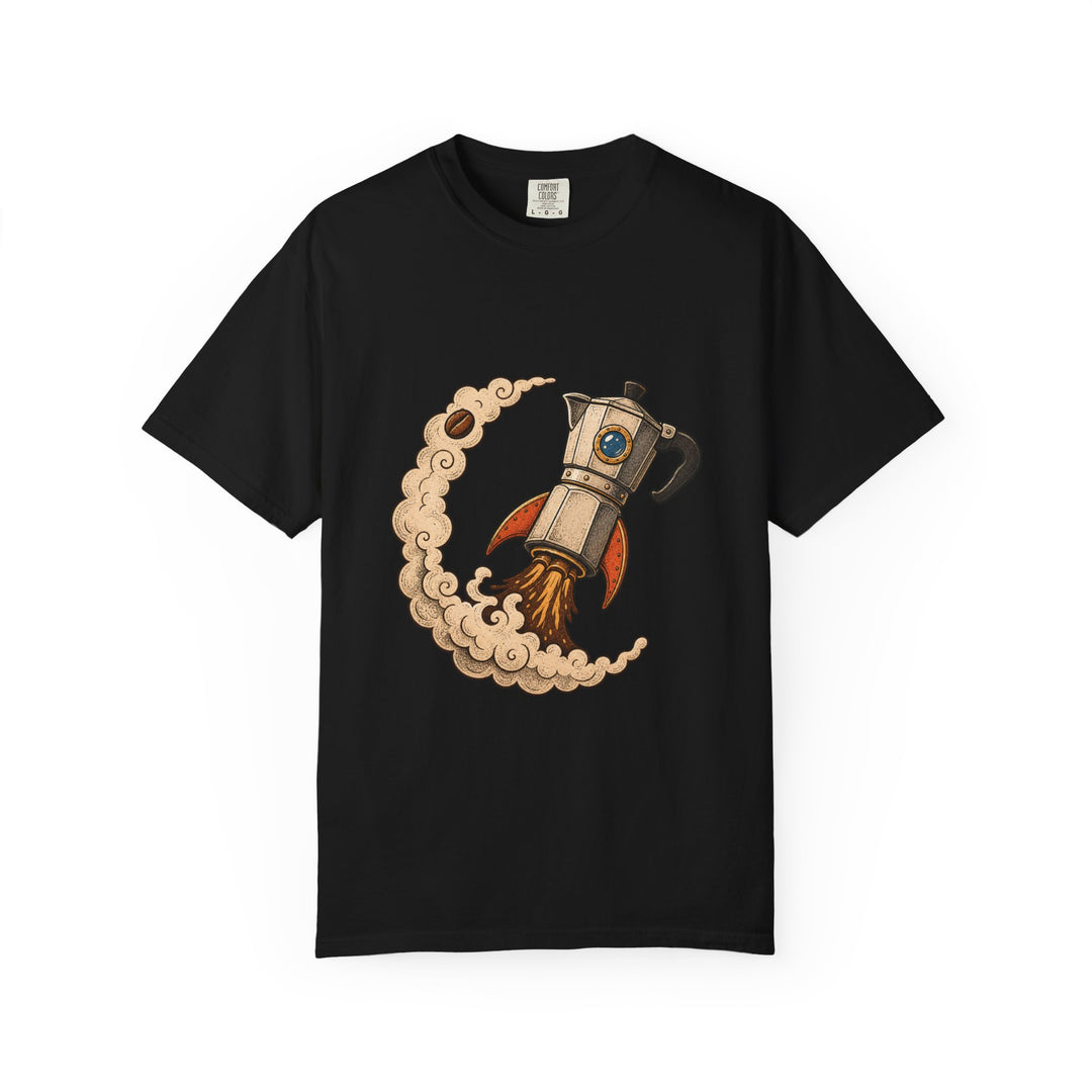Naive Espresso Spaceship T-Shirt Graphic