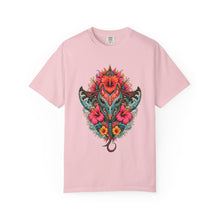 Psychedelic Hibiscus Stingray Mask T-Shirt Graphic