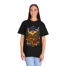 Stained Glass Picnic Firefly Sandwich T-Shirt Graphic