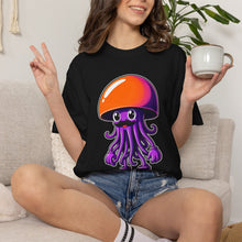 Cute Jellyfish Mascot T-Shirt Graphic