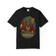 Bloodhound Card Counter Vintage Poker Graphic Tee