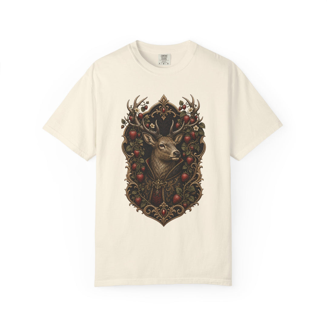 Gothic Strawberry Stag Graphic Tee