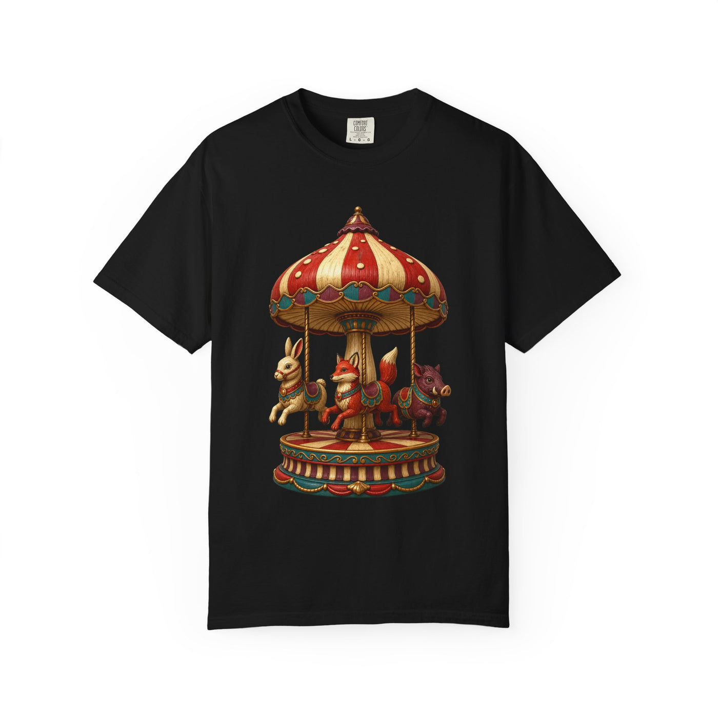 Carousel Mushroom FunHaus Graphic Tee