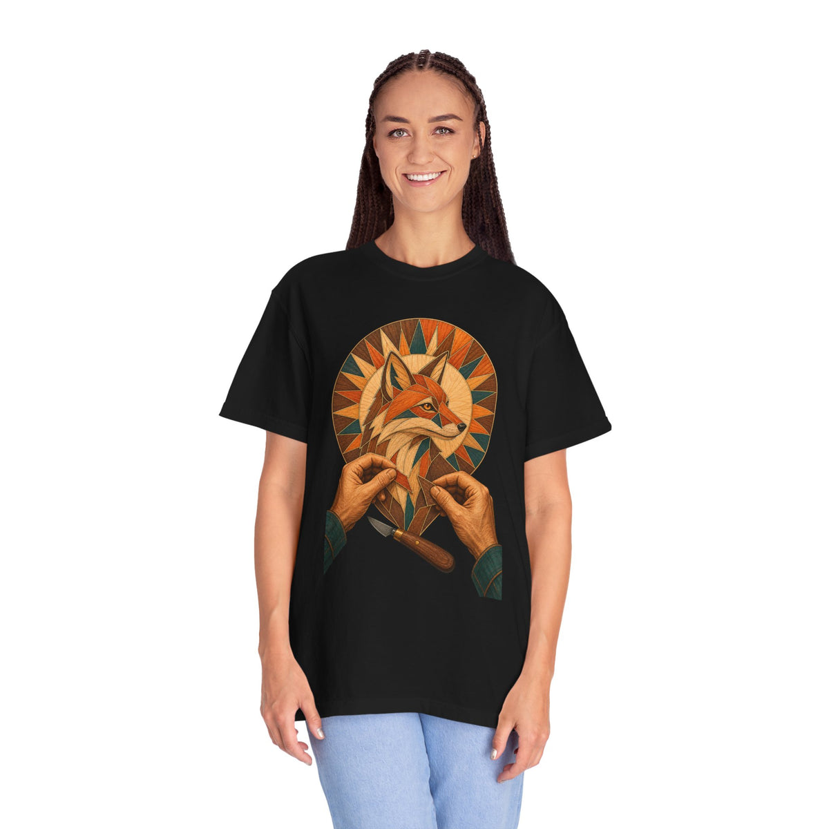 Grain Mosaic Marquetry Artisan Graphic Tee