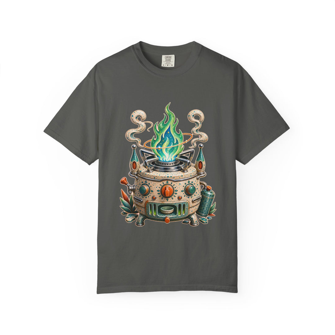 Aliencore Ceramic Camp Stove T-Shirt Graphic