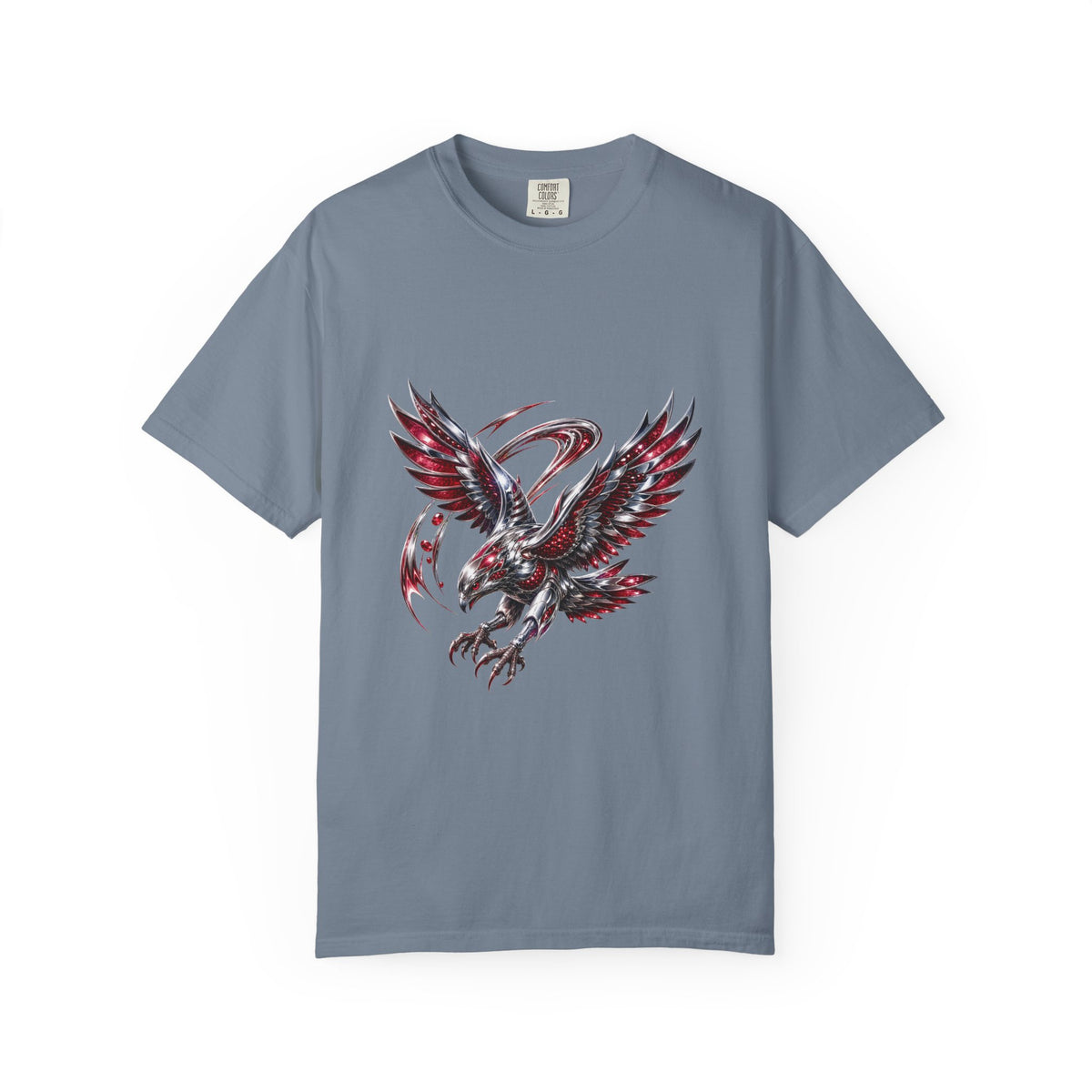 Chrome Pomegranate Falcon Diver Graphic Tee